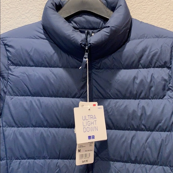 Light down jacket (navy) - Picture 7 of 8